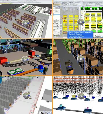 Simcad Simulation Software Video Gallery